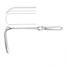 Hoesel Retractor Stainless Steel, 26 cm - 10 1/4" Blade Size 83 x 30 mm